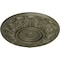 Ekena Millwork Whitman Ceiling Medallion (For Canopies up to 3 3/4"), Hand-Painted Painted Turtle, 13"OD x 1 3/8"P CM13WHPTF - alternate 4